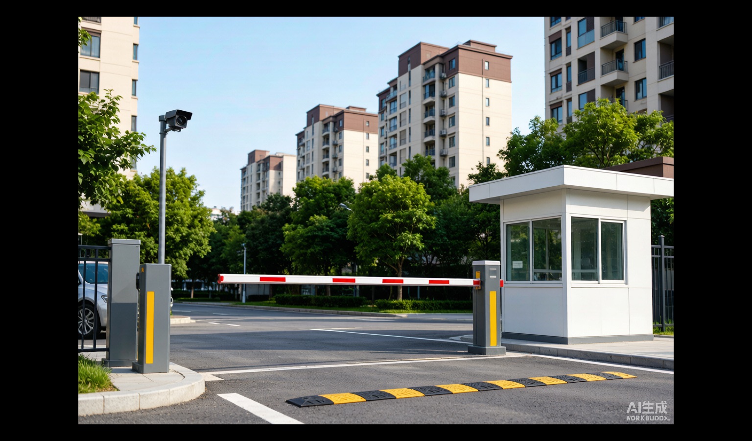 住宅社区出入口道闸